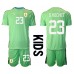 Uruguay Sergio Rochet #23 Keeper Babykleding Thuisshirt Kinderen WK 2022 Korte Mouwen (+ korte broeken)